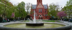 Der Ludwigkirchplatz in Berlin-Wilmersdorf.