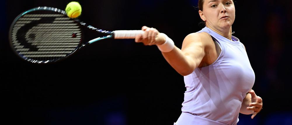 Jule Niemeier hatte sich zum Auftakt im deutschen Duell mit Laura Siegemund durchgesetzt.
