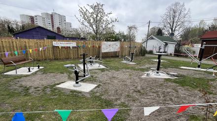 Fitnessanlage in Kleingarten