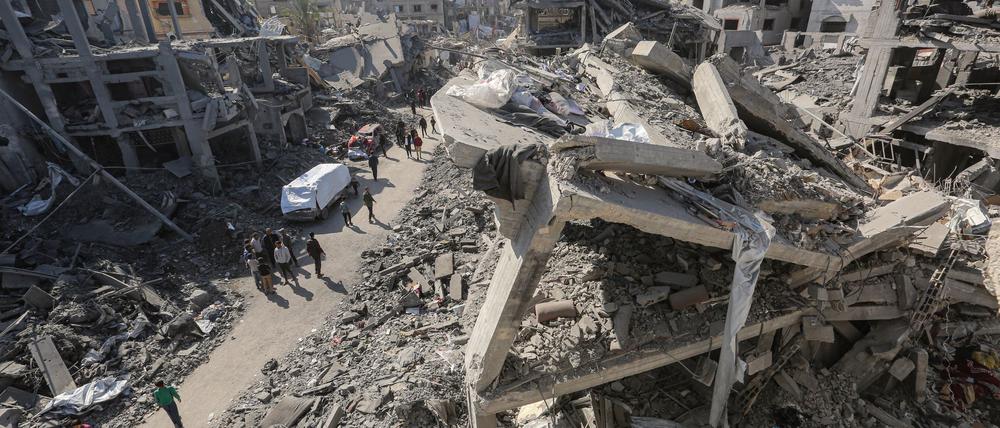 Bei einem israelischen Angriff auf ein Haus in der Stadt Gaza sollen mehrere Palästinenser, darunter die Protagonistin eines Films, ums Leben gekommen sein. (Archivbild)