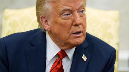 Trump hat sich erneut über seinen Amtsvorgänger Joe Biden ausgelassen. 