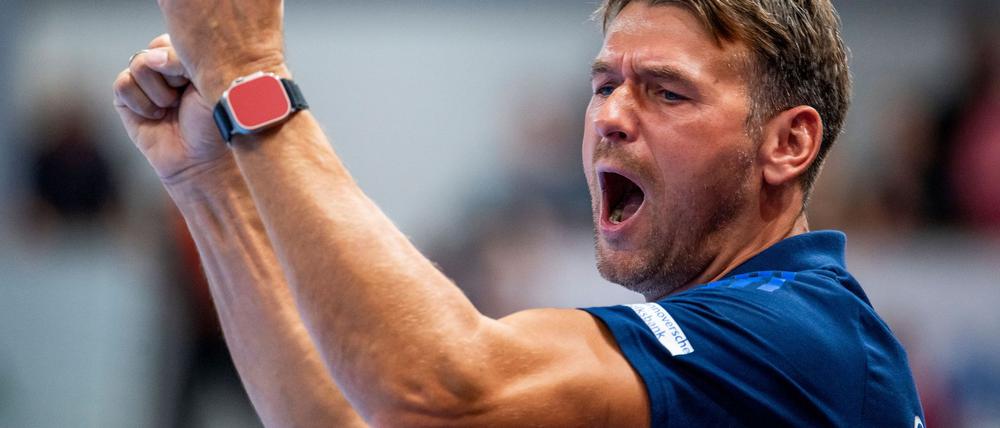 Trainer Christian Prokop hat die TSV Hannover-Burgdorf in dieser Saison zu einem Spitzenteam in der Handball-Bundesliga geformt.  