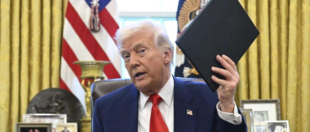 Der US-Präsident: Donald Trump.