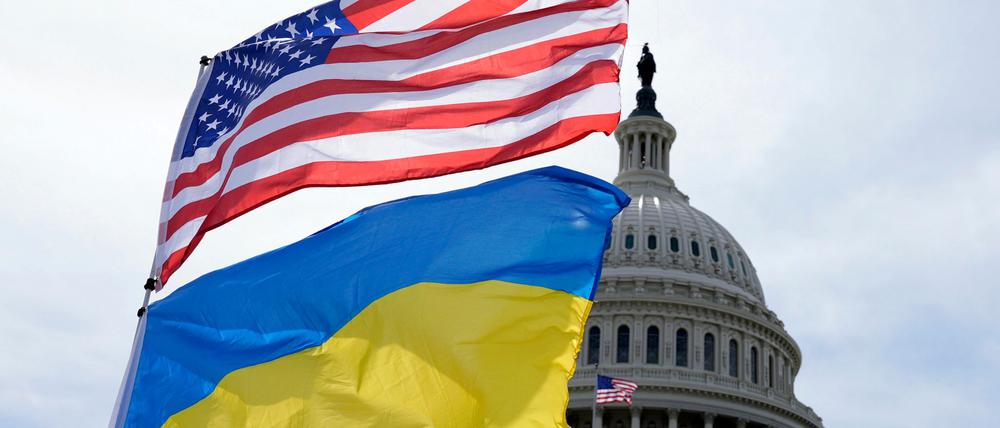 Kiew hofft, mit dem Abkommen über die Ausbeutung ukrainischer Bodenschätze die USA als dauerhafte Schutzmacht an sich zu binden. (Archivbild)