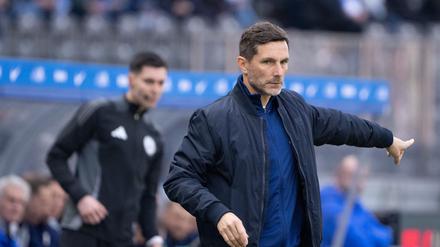 Stefan Leitl will den nächsten Schritt mit Hertha Richtung Klassenerhalt bewerkstelligen.