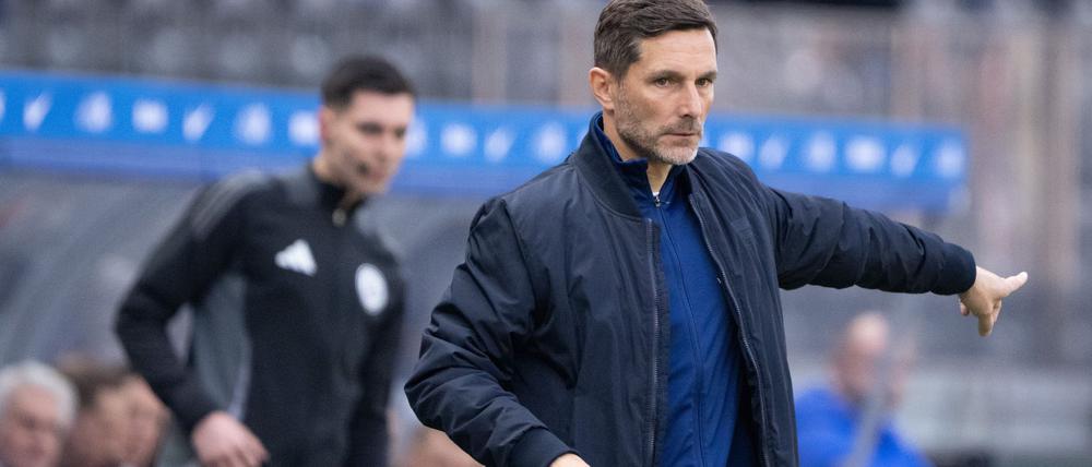 Stefan Leitl will den nächsten Schritt mit Hertha Richtung Klassenerhalt bewerkstelligen.