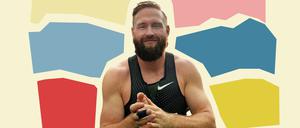 Robert Harting ist Diskus-Olympiasieger sowie mehrmaliger Welt- und Europameister. Von 2012 bis 2014 war er Sportler des Jahres. Außerdem ist er Geschäftsführer der Agentur „brandstalentsrights“.