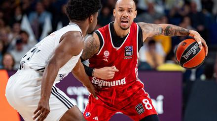 Shabazz Napier (r) war gegen Madrid bester Münchner Werfer.