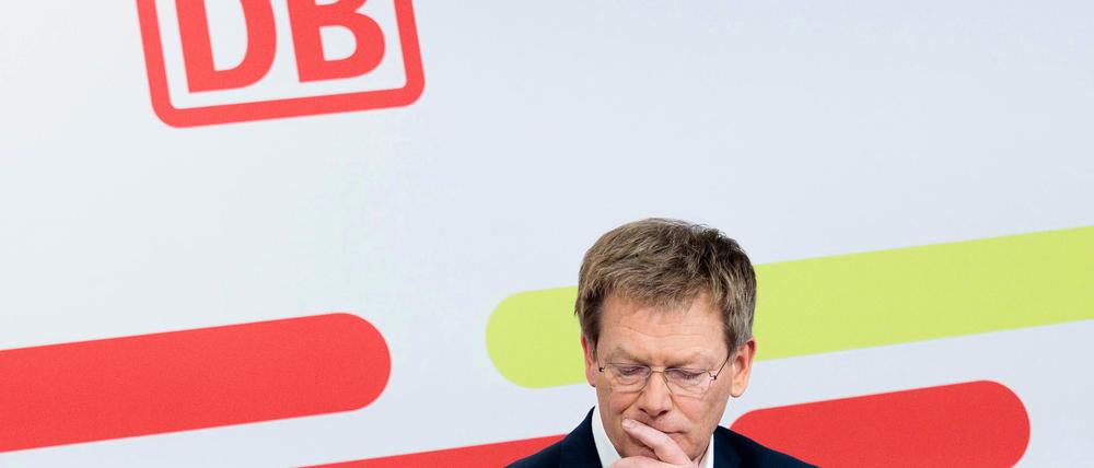 Richard Lutz ist seit März 2017 Vorstandschef der Deutschen Bahn.