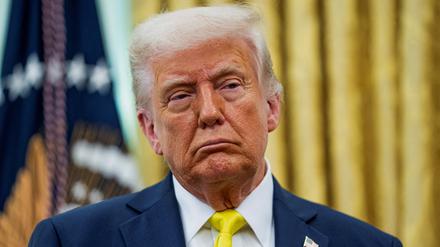 Der US-Präsident: Donald Trump.