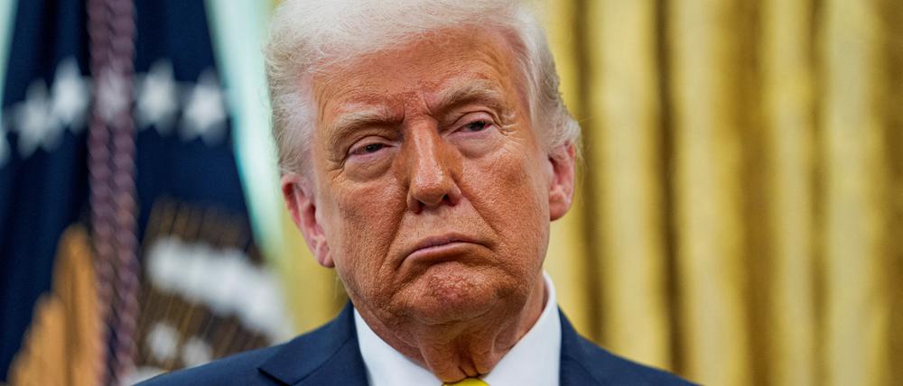 Der US-Präsident: Donald Trump.