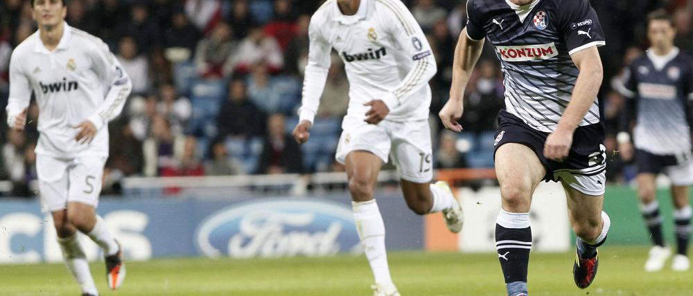 Nikola Pokrivac spielte mit Dinamo Zagreb 2011 in der Champions League auch gegen Real Madrid.