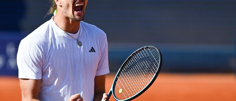Alexander Zverev steht im Finale von München.