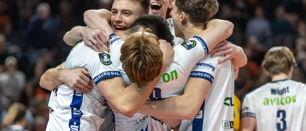 Die SVG Lüneburg steht erstmals im Finale um die deutsche Volleyball-Meisterschaft.