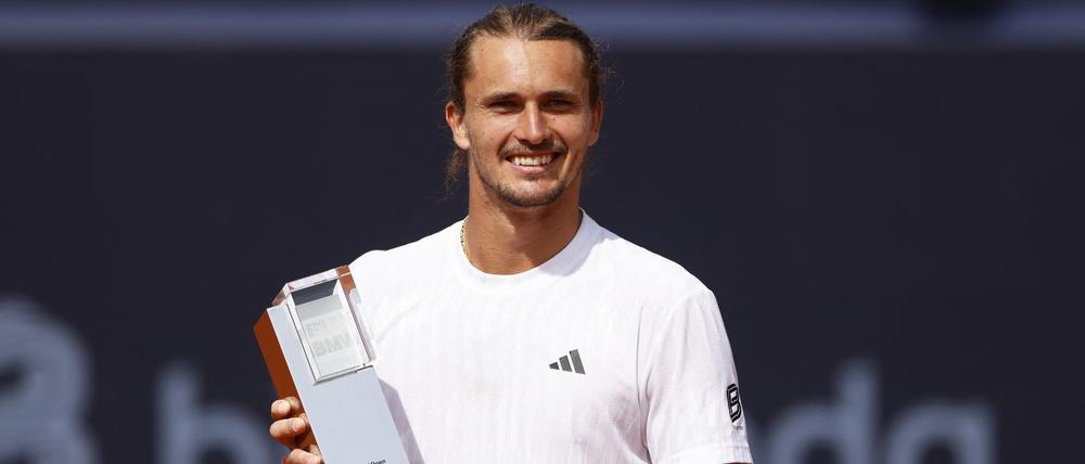 Alexander Zverev darf sich über seinen ersten Turniersieg in diesem Jahr freuen.