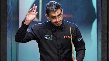 Hallo, da bin ich wieder. Ronnie O’Sullivan tritt zum 33. Mal in Folge bei der Snooker-WM an.