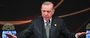 Der türkische Präsident Tayyip Erdogan
