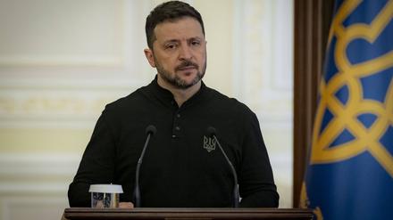 Der ukrainische Präsident Wolodymyr Selenskyj