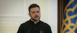 Der ukrainische Präsident Wolodymyr Selenskyj