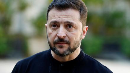 Der ukrainische Präsident Wolodymyr Selenskyj schlägt vor, für mindestens 30 Tage keine zivilen Objekte mit Drohnen, Raketen oder Marschflugkörpern anzugreifen. (Archivbild)