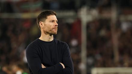 Keine Titel-Illusionen mehr: Bayer-Trainer Xabi Alonso. 