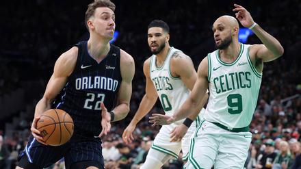 Zum Playoff-Start war der Titelverteidiger aus Boston eine Nummer zu groß für Franz Wagner und die Orlando Magic.