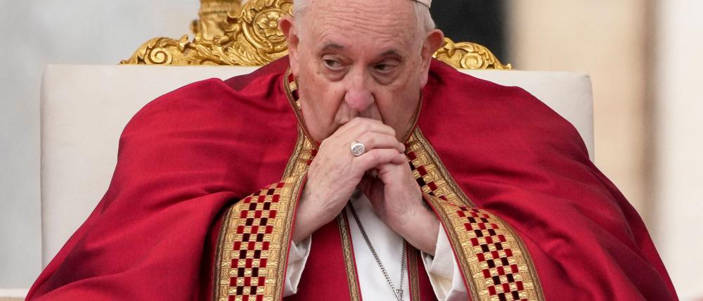 Papst Franziskus war der zweitälteste Papst der Geschichte. (Archivbild)