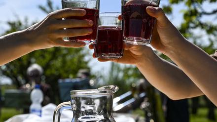 Feiern mit Obstwein in lauschigen Gärten: Werder (Havel) lädt wieder zum Baumblütenfest.