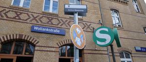 Mauerweg am S-Bahnhof Wollankstraße.