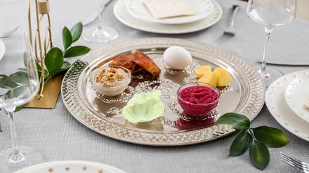 Der Sederabend zum Pessachfest wird mit speziellen Speisen gefeiert.