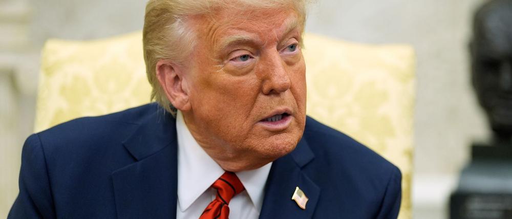 Trump will in den nächsten Tagen mehr über eine mögliche Vereinbarung zur Ukraine sagen. (Archivbild)