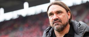 Daniel Farke steigt mit Leeds United in die englische Premier League auf.