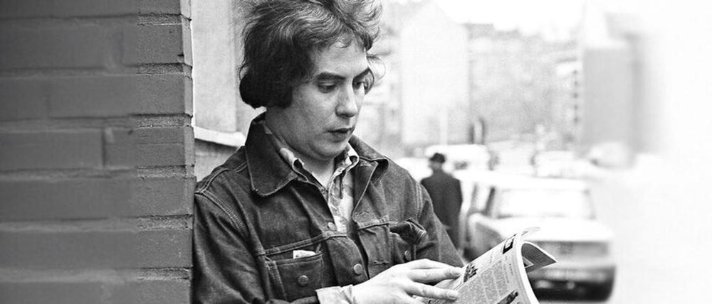 Der Schriftsteller Rolf Dieter Brinkmann.