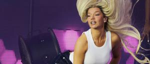 Shirin David beim Lollapalooza Festival Berlin. Hier konnte sie die Presse nicht ausschließen. 