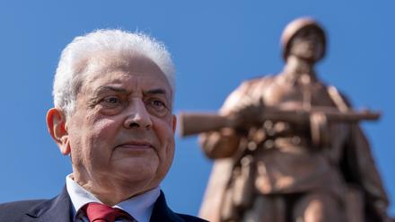 Die russische Botschaft sieht eine Empfehlung des Auswärtigen Amts sehr kritisch, keine Vertreter von Russland und Belarus zu Kriegsgedenken einzuladen. (Archivbild)