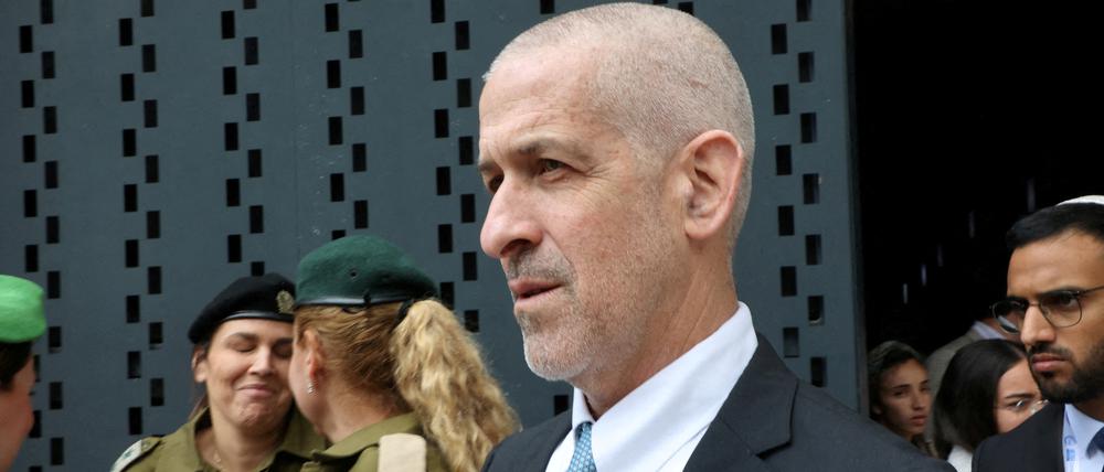 Ronen Bar ist Chef des israelischen Inlandsgeheimdienstes Schin Bet.