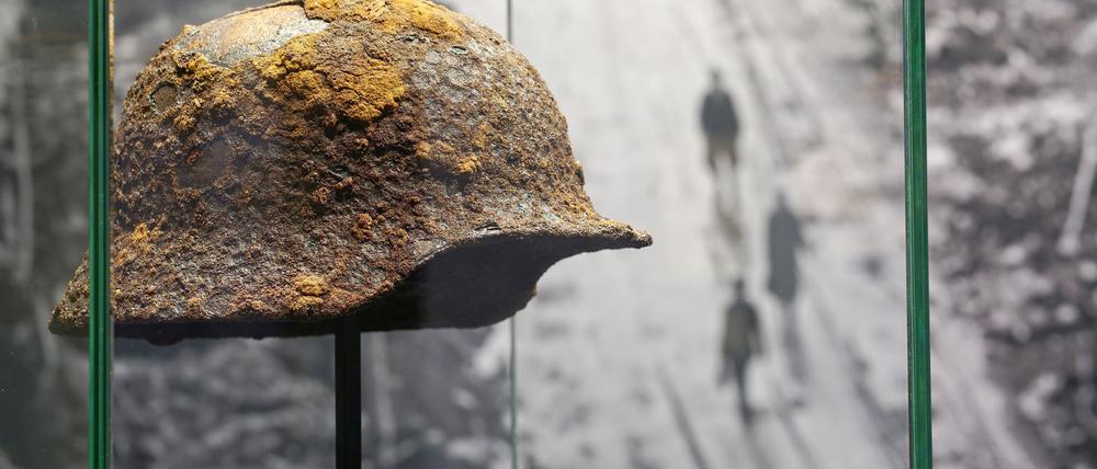 Symbol eines sinnlosen Kampfes gegen die vorrückenden Alliierten aus der Ausstellung „1945 – Widerstand gegen den Nationalsozialismus am Kriegsende“ in Berlin. 