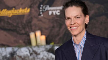 US-Schauspielerin Hilary Swank ist froh, dass sie die Möglichkeit hatte, Eizellen einfrieren zu lassen und auf diese Weise erst später Kinder zu bekommen. (Archiv-Bild)