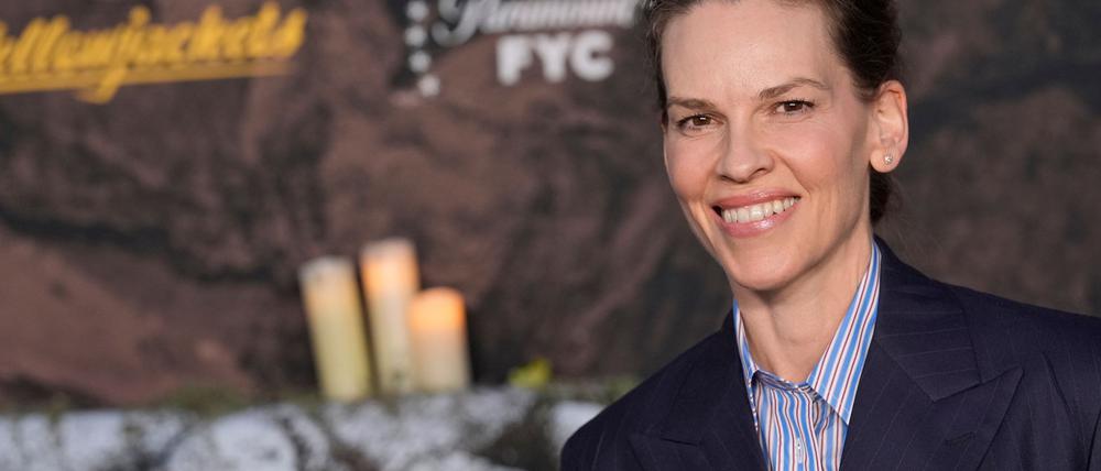 US-Schauspielerin Hilary Swank ist froh, dass sie die Möglichkeit hatte, Eizellen einfrieren zu lassen und auf diese Weise erst später Kinder zu bekommen. (Archiv-Bild)