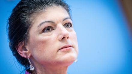 Sahra Wagenknecht in Berlin. 