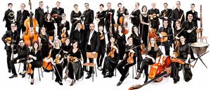 Die Kammerakademie Potsdam mit ihrem Chefdirigenten Antonello Manacorda.