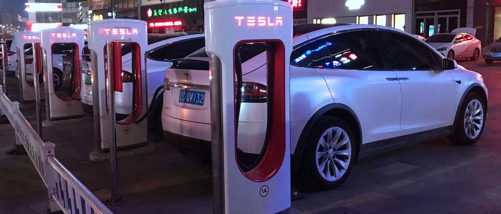 Teslas Gewinn ist im ersten Quartal eingebrochen. (Archivbild)