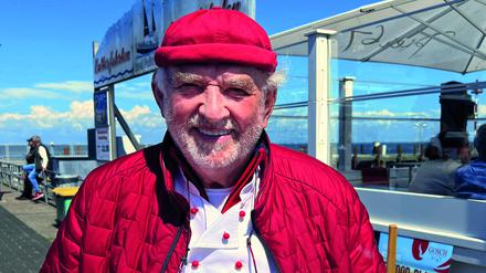 Immer mit roter Kappe. Jürgen Gosch.