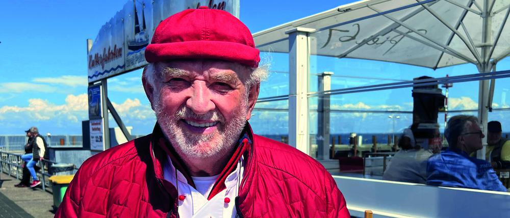 Immer mit roter Kappe. Jürgen Gosch.