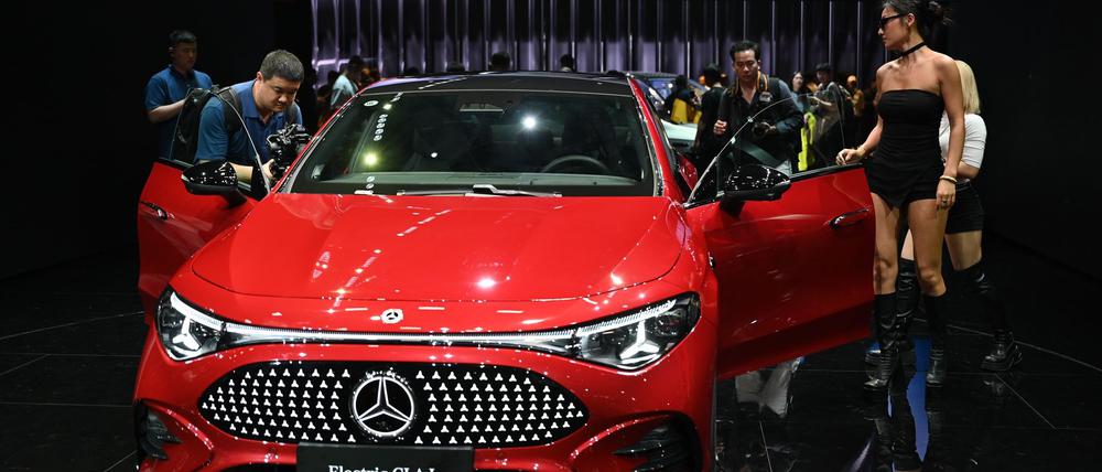 Mit dem CLA will Mercedes in China seine Produktoffensive starten.
