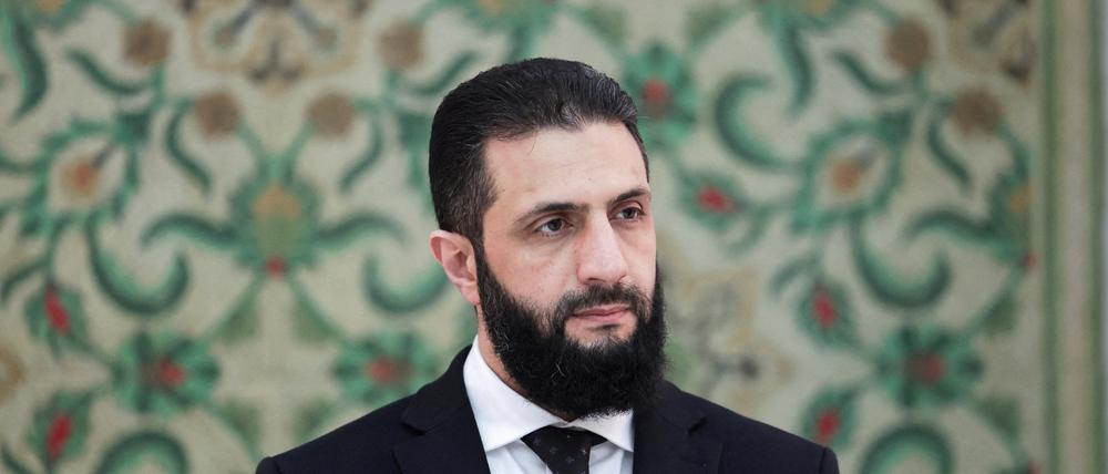 Syriens Präsident Ahmed al-Scharaa war zuvor der Anführer der Miliz HTS.