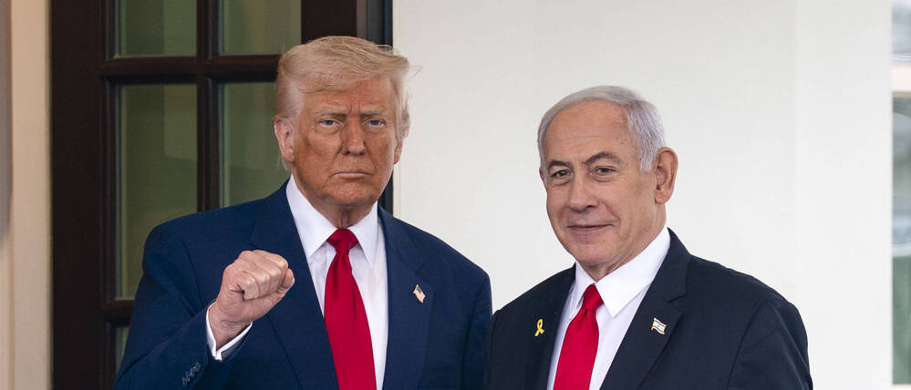 Donald Trump und Benjamin Netanjahu.