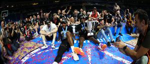 Die Basketballer der Niners Chemnitz gewannen in der vergangenen Saison den Fiba Europe Cup. Finanziell hat sich das allerdings nicht ausgezahlt. 