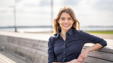 Die Vorsitzende der CDU-Nachwuchsorganisation Junge Union (JU) in Brandenburg, Laura Strohschneider. 