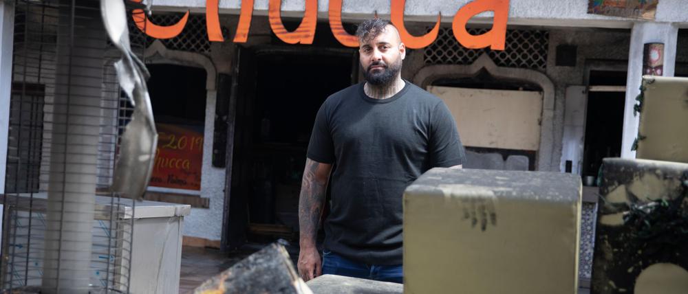 Sohel Abdoulkhanzadehs Bar „Chucca“ ist in Flammen aufgegangen.